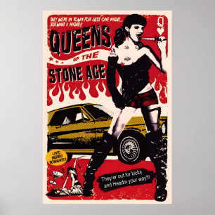 Queens of the Stone Age 2007 Concert Poster print