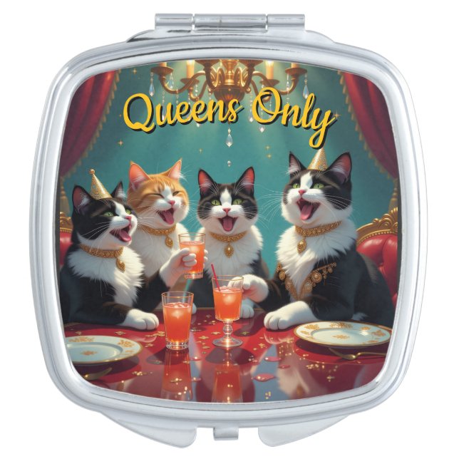 Queens only! compact mirror (Front)