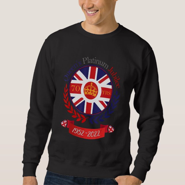 Queen's Platinum Jubilee 1952  2022 1 Sweatshirt (Front)