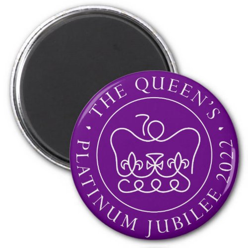 Queens Platinum Jubilee 2022 70th Anniversary  Magnet