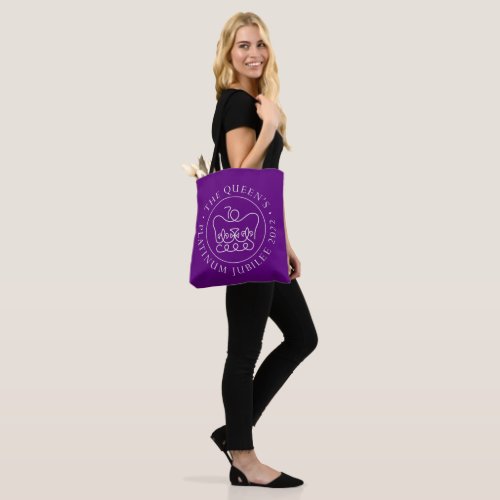 Queens Platinum Jubilee 2022 70th Anniversary  Tote Bag