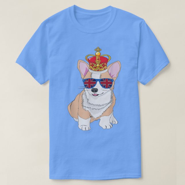 Queens Platinum Jubilee 70 Years Souvenir British  T-Shirt (Design Front)