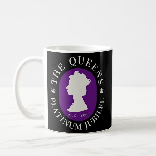 Queens Platinum Jubilee 70Th Year Celebration Eliz Coffee Mug