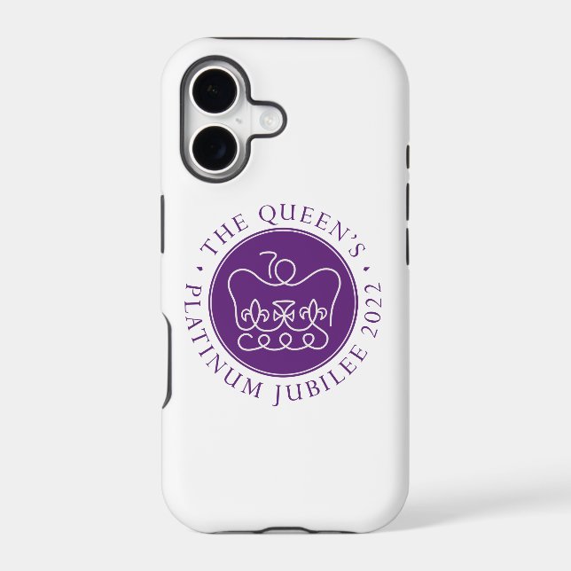 Queen's Platinum Jubilee Case-Mate iPhone Case (Back)