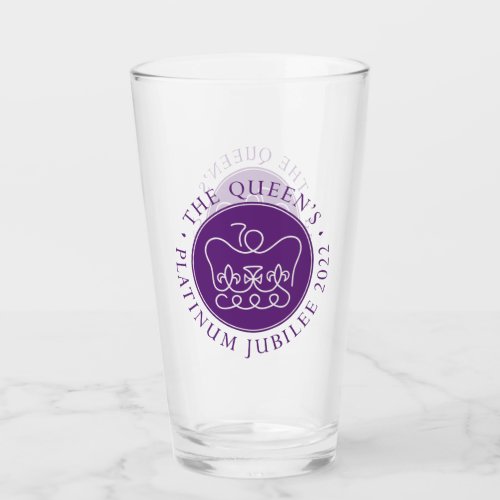 Queens Platinum Jubilee Glass