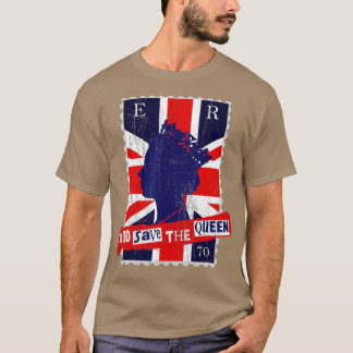 QUEEN'S PLATINUM JUBILEE GOD SAVE THE QUEEN  T-Shirt