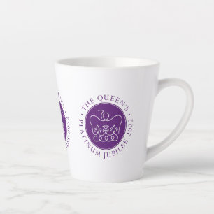Queen's Platinum Jubilee Latte Mug