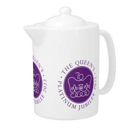Queens Platinum Jubilee Teapot