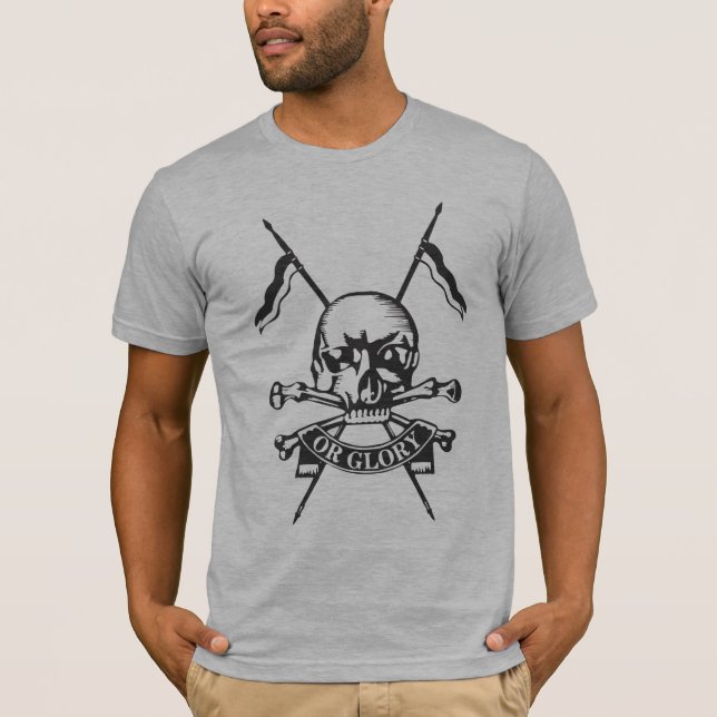 Queens Royal Lancers T-Shirt (Front)
