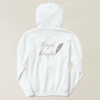 Queen's T-Shirt, Royal and light Design Hoodie