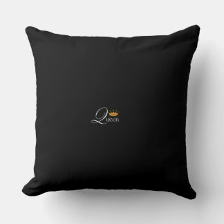 Queen's Throne Throw Pillow