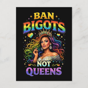 Queens Uncrowned Postcard