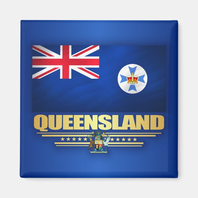 Queensland 2 magnet (Front)