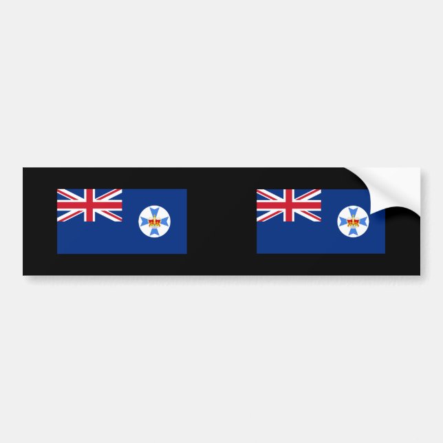 Queensland, Australia Bumper Sticker (Front)