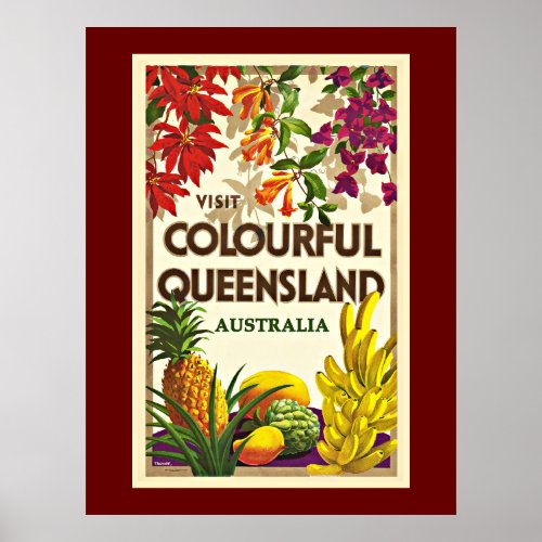 Queensland Australia Poster