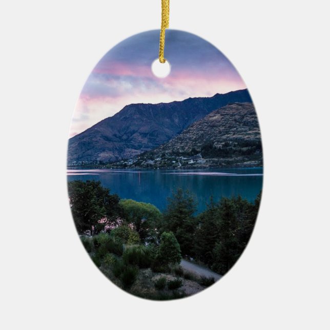 queenstown-30 ceramic ornament (Front)