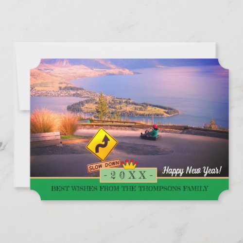 QueensTown  Happy New Year Card 20XX NZ