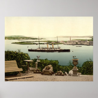 Queenstown Harbour, County Cork Poster