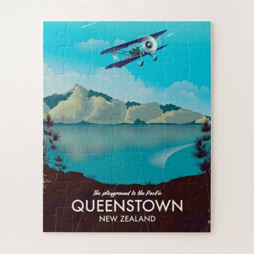 Queenstown New Zealand Jigsaw Puzzle