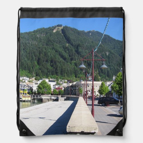 Queenstown Otago New Zealand Drawstring Bag