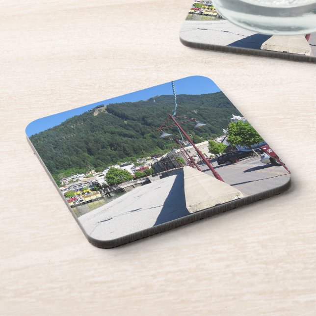 Queenstown, Otago, New Zealand Drink Coaster (Left Side)