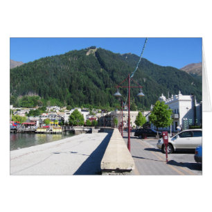 Queenstown, Otago, New Zealand Greeting Card