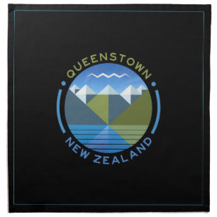 QUEENSTOWN SOUTH ISLAND NEW ZEALAND NAPKIN