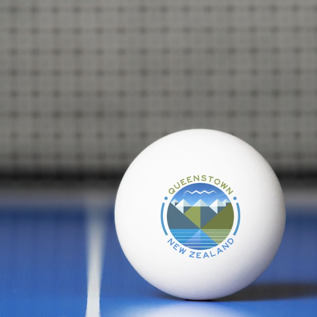 QUEENSTOWN SOUTH ISLAND NEW ZEALAND PING PONG BALL (Net)
