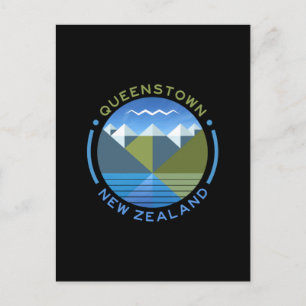 QUEENSTOWN SOUTH ISLAND NEW ZEALAND POSTCARD