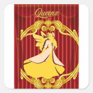 Queenz Square Sticker