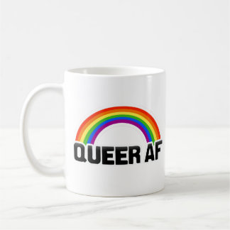 QUEER AF COFFEE MUG