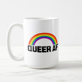QUEER AF COFFEE MUG