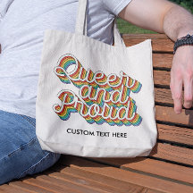 QUEER AND PROUD RAINBOW FLAG AESTHETICS '70