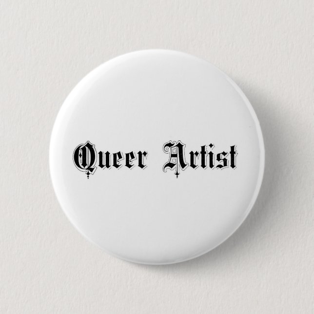 Queer Artist Button (Front)