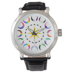 Queer Crescent Pride Moons Watch