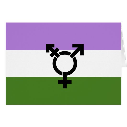 Queer - Gender Queer Pride Cards (Front Horizontal)