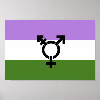 Queer - Gender Queer Pride Poster
