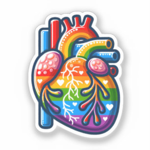 Queer Heart Sticker