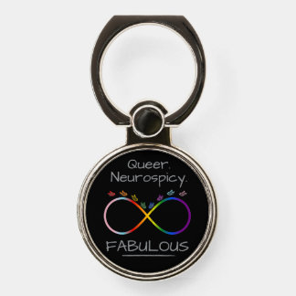 Queer Neurospicy Phone Ring Stand