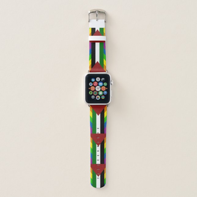 Queer Palestine Apple Watch Band (Front)