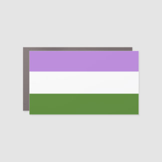 Queer Pride Flag Car Magnet