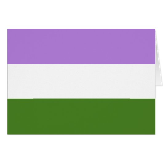 Queer Pride Flag Cards (Front Horizontal)