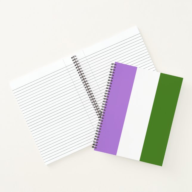 Queer Pride Flag Notebook (Inside)