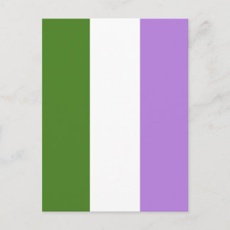 Queer Pride Flag Postcard