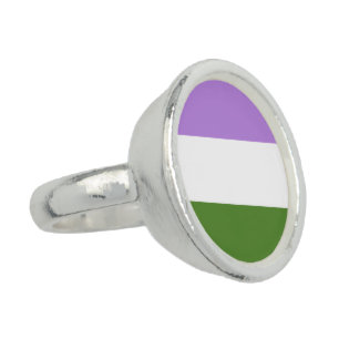 Queer Pride Flag Ring