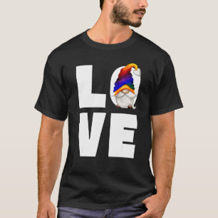   Queer Pride Gnome For Lgbtq Women & Men Love Gay T-Shirt