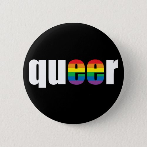 Queer Pride Pinback Button