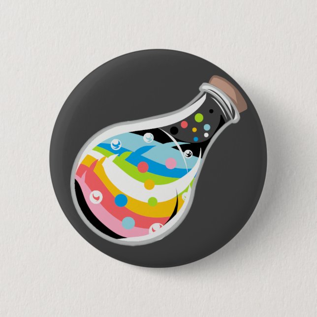 Queer Pride Potion Button (Front)