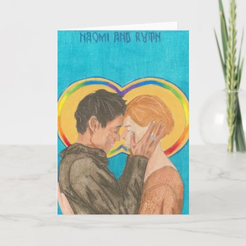 Queer Saints Naomi  Ruth Greeting Cards