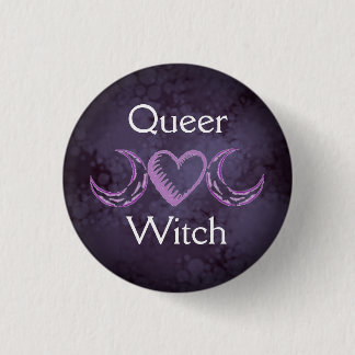 Queer Witch Button